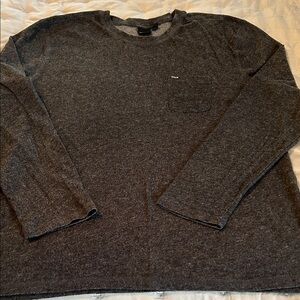 Hurley Charcoal Knit Pullover
